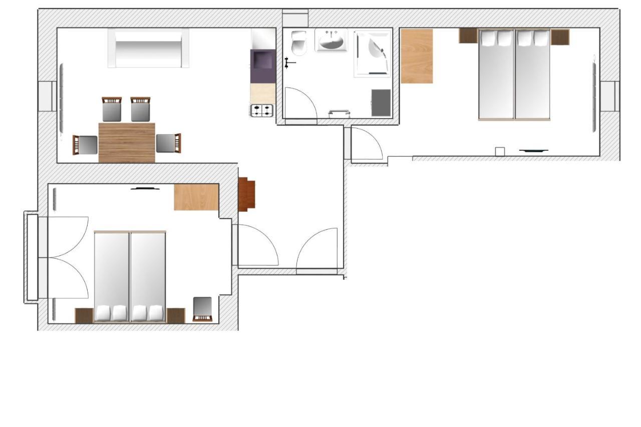 Moon Light Apartment Heviz Bagian luar foto